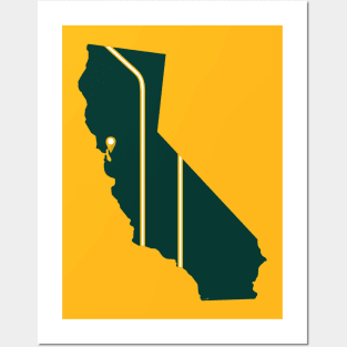 Oakland Baseball Posters and Art